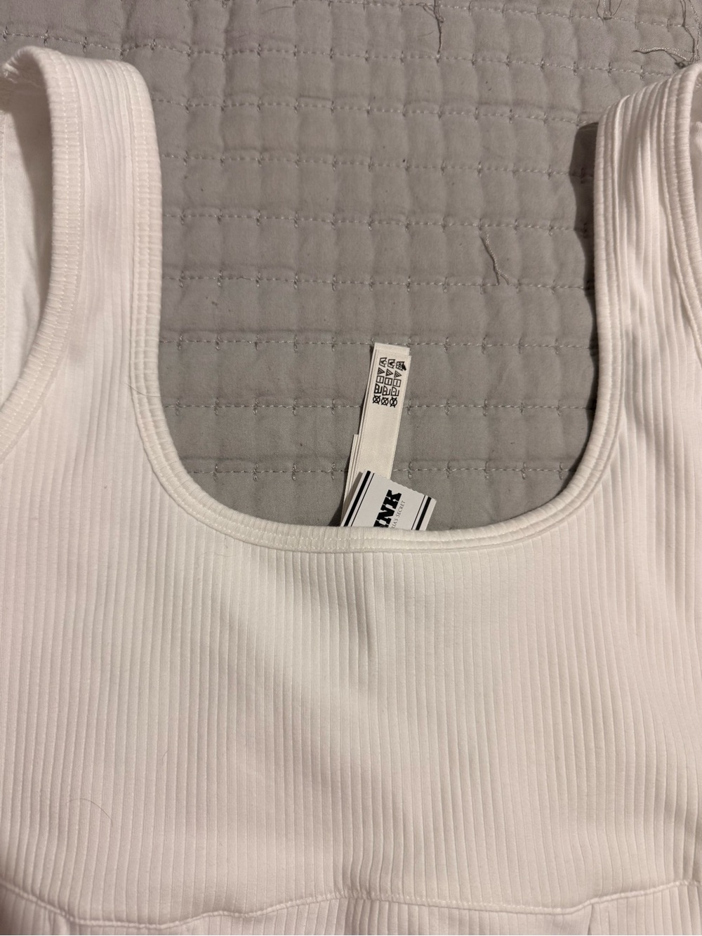 Victoria Secret Pink ribbed corset tank - Picture 3 of 12